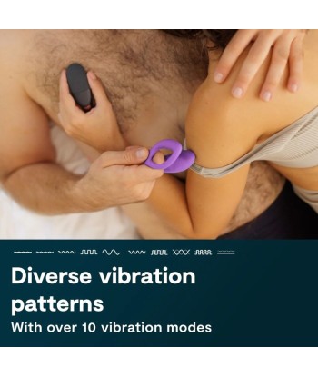 WE-VIBE - SYNC O VIBRADOR PARA PAREJAS CON ESTIMULACIÓN ENVOLVENTE PÚRPURA CLARO