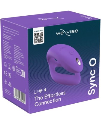 WE-VIBE - SYNC O VIBRADOR PARA PAREJAS CON ESTIMULACIÓN ENVOLVENTE PÚRPURA CLARO