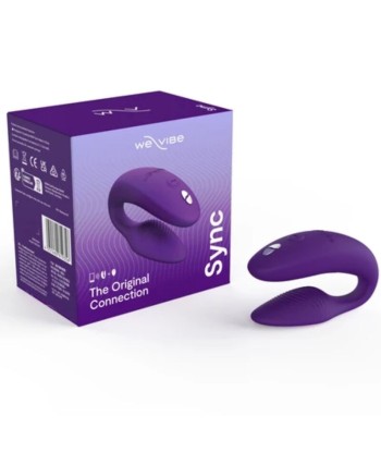 WE-VIBE - SYNC 2 VIBRADOR AJUSTABLE PARA PAREJAS PÚRPURA