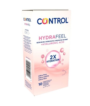 CONTROL - HYDRAFEEL PRESERVATIVOS ULTRAFINOS CON ÁCIDO HIALURÓNICO 10 UDS