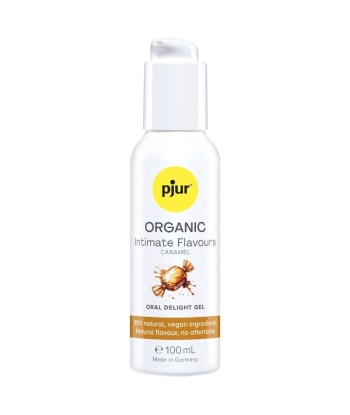 PJUR - ORGANIC INTIMATE FLAVOURS GEL ÍNTIMO ORAL SABOR CARAMELO 100 ML
