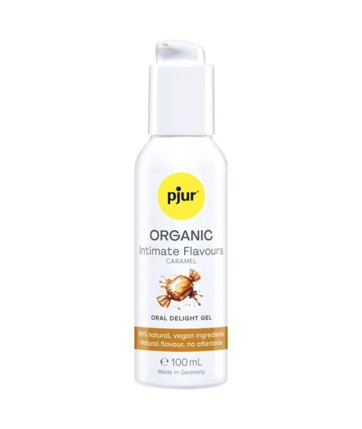PJUR - ORGANIC INTIMATE FLAVOURS GEL ÍNTIMO ORAL SABOR CARAMELO 100 ML