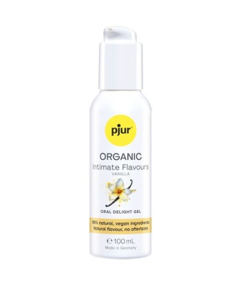 PJUR - ORGANIC INTIMATE FLAVOURS GEL ÍNTIMO ORAL SABOR VAINILLA 100 ML