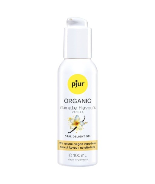 PJUR - ORGANIC INTIMATE FLAVOURS GEL ÍNTIMO ORAL SABOR VAINILLA 100 ML
