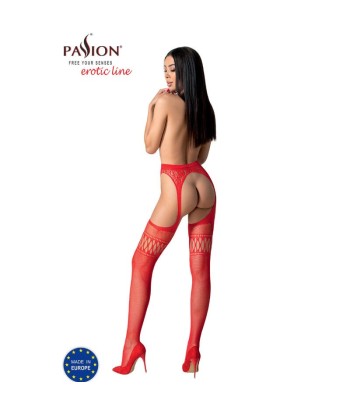 PASSION - S026 MEDIAS CON LIGUERO BLANCO TALLA ÚNICA