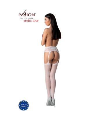 PASSION - S028 MEDIAS CON LIGUERO ROJO TALLA ÚNICA