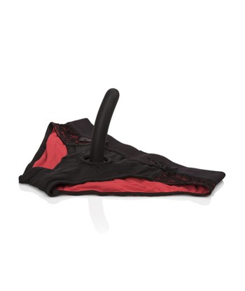 CALEXOTICS - SCANDAL SET DE BRAGUITAS ROJAS CON DILDO TALLA S-M