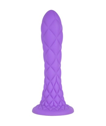 SILEXD - DREAMY DILDO FANTASY SILICONA LIQUIDA TERMOREACTIVO VIOLETA 18.5 CM