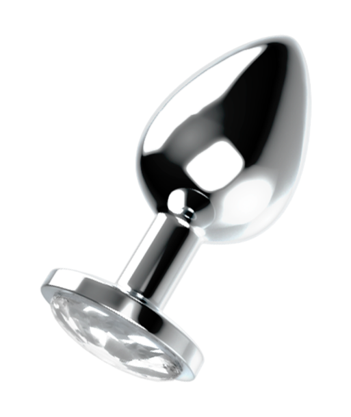 OHMAMA - PLUG ANAL CON CRISTAL AZUL L