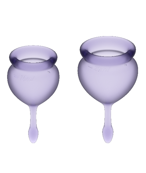 SATISFYER - FEEL GOOD KIT COPA MENSTRUAL AZUL INTENSO 15 20 ML SATISFYER - FEEL GOOD KIT COPA MENSTRUAL AZUL INTENSO 15 20 ML
