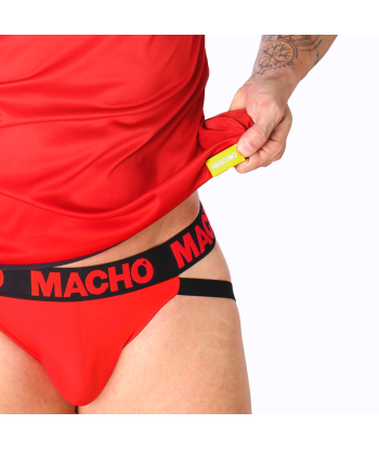 MACHO - CAMISETA ROJA S-M