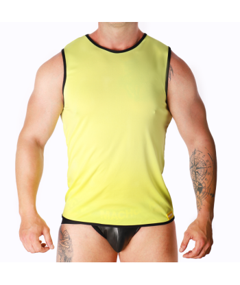 MACHO - CAMISETA AMARILLO S-M