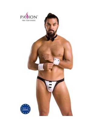 PASSION - 036 SLIP ALFROJO NEGRO S-M