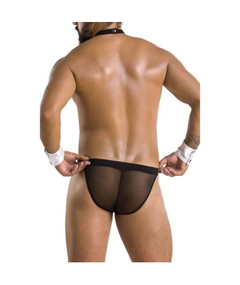 PASSION - 036 SLIP ALFROJO NEGRO S-M