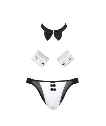 PASSION - 036 SLIP ALFROJO NEGRO S-M