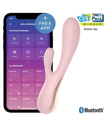 SATISFYER - MONO FLEX ROJO CON APP