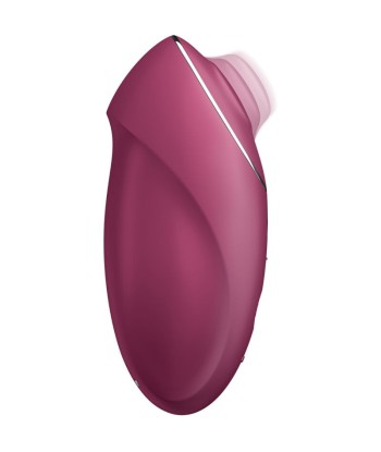 SATISFYER - TAP and CLIMAX 1 VIBRADOR LAY-ON ROJO