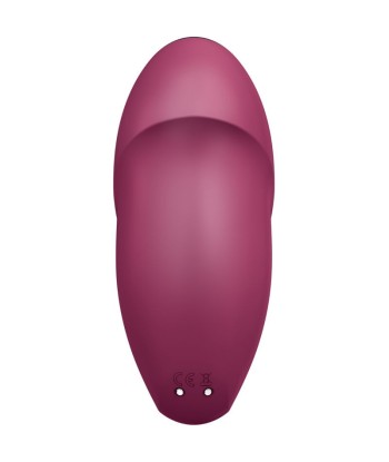 SATISFYER - TAP and CLIMAX 1 VIBRADOR LAY-ON ROJO
