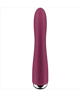 SATISFYER - SPINNING VIBE 1 VIBRADOR ROTADOR G-SPOT RED