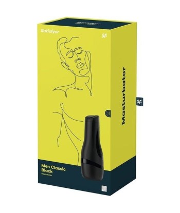 SATISFYER - MASTURBADOR MEN CLASSIC PLATA SATISFYER - MASTURBADOR MEN CLASSIC PLATA