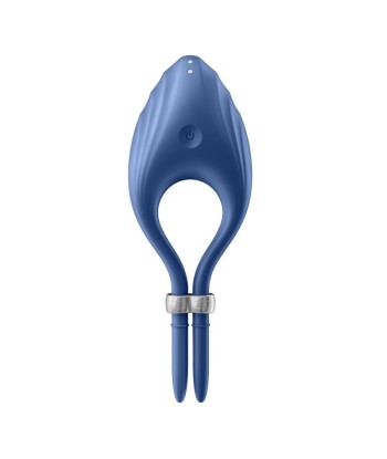 SATISFYER - DUELIST ANILLO VIBRADOR AZUL