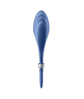 SATISFYER - DUELIST ANILLO VIBRADOR AZUL