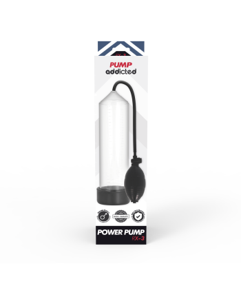 PUMP ADDICTED - BOMBA ERECCIÓN RX3 TRANSPARENTE