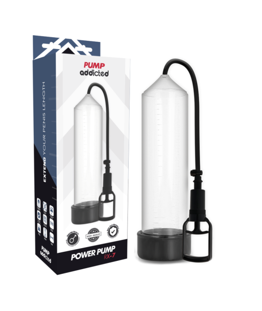 PUMP ADDICTED - BOMBA ERECCIÓN RX7 TRANSPARENTE PUMP ADDICTED - BOMBA ERECCIÓN RX7 TRANSPARENTE