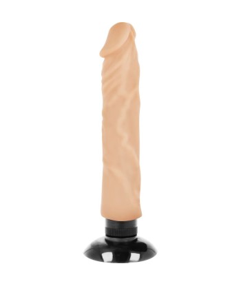 BASECOCK - VIBRADOR REALÍSTICO 2-1 NATURAL 20 CM -O- 4 CM