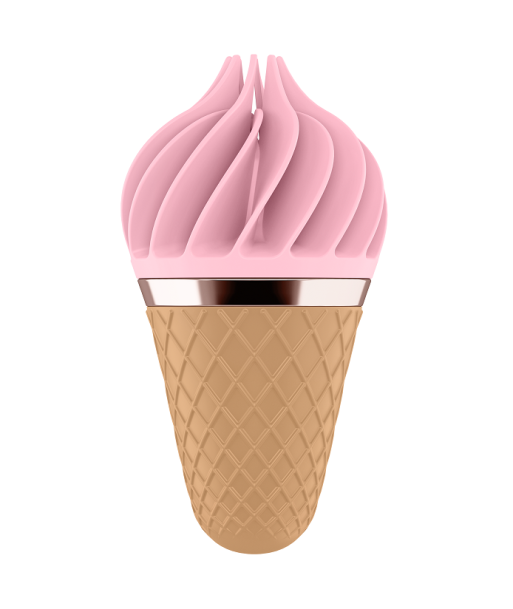 SATISFYER - SWEET TREAT SPINNATOR MARRÓN and ROSA SATISFYER - SWEET TREAT SPINNATOR MARRÓN and ROSA