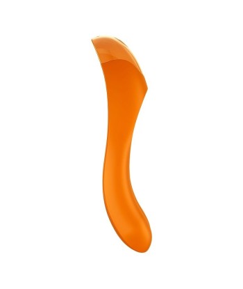SATISFYER - CANDY CANE VIBRADOR DEDO NARANJA