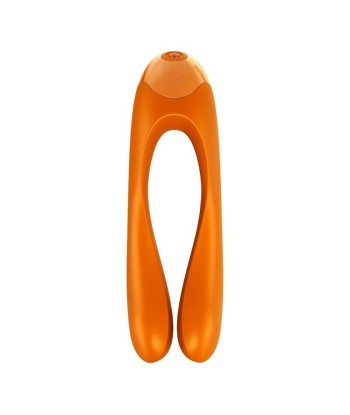 SATISFYER - CANDY CANE VIBRADOR DEDO NARANJA