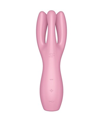 SATISFYER - THREESOME 3 VIBRADOR ROSA