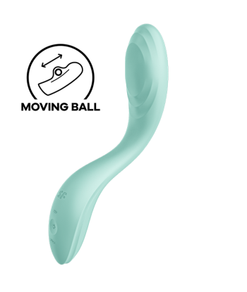 SATISFYER - RRROLLING PLEASURE VIBRADOR PUNTO G VERDE
