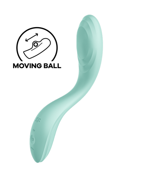 SATISFYER - RRROLLING PLEASURE VIBRADOR PUNTO G VERDE SATISFYER - RRROLLING PLEASURE VIBRADOR PUNTO G VERDE