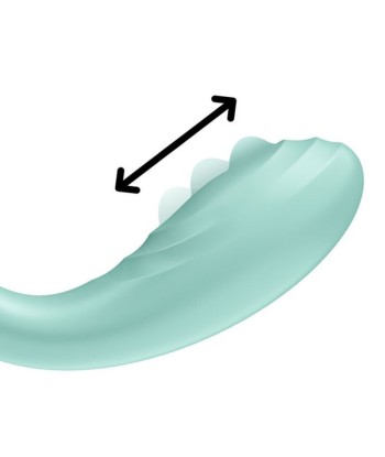 SATISFYER - RRROLLING PLEASURE VIBRADOR PUNTO G VERDE