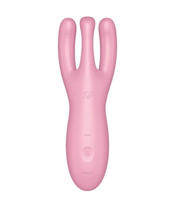 SATISFYER - THREESOME 4 VIBRADOR APP ROSA