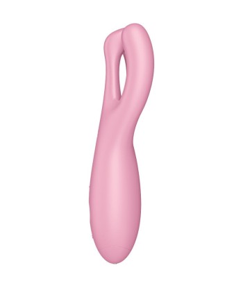 SATISFYER - THREESOME 4 VIBRADOR APP ROSA