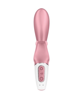 SATISFYER - HUG ME VIBRADOR RABBIT APP ROSA