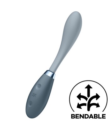 SATISFYER - G-SPOT FLEX 3 MULTI VIBRADOR GRIS