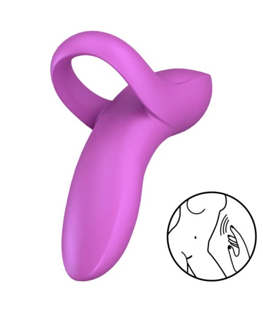 SATISFYER - BOLD LOVER DEDAL VIBRADOR BLANCO SATISFYER - BOLD LOVER DEDAL VIBRADOR BLANCO