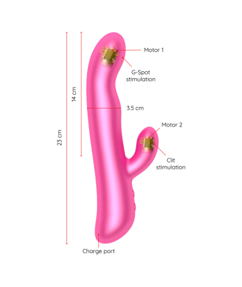 ONINDER - OSLO VIBRACIÓN Y ROTACIÓN ROSA - APLICACIÓN GRATUITA
