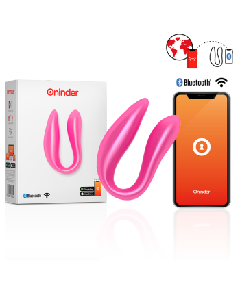 ONINDER - LISBOA ESTIMULADOR PUNTO G and CLÍTORIS ROSA - APP GRATUITA ROSA
