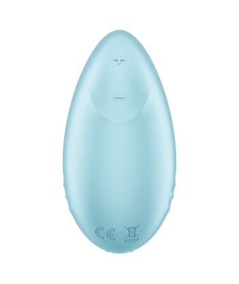 SATISFYER - TROPICAL TIP VIBRADOR LAY-ON AZUL