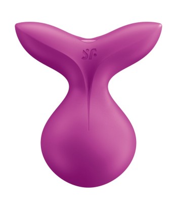 SATISFYER - VIVA LA VULVA 3 VIBRADOR LAY-ON VIOLETA