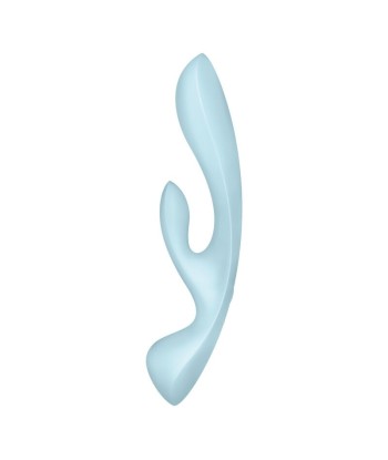 SATISFYER - TRIPLE OH VIBRADOR HÍBRIDO ROSA
