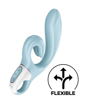 SATISFYER - LOVE ME VIBRADOR RABBIT AZUL