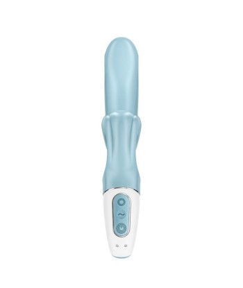 SATISFYER - LOVE ME VIBRADOR RABBIT AZUL