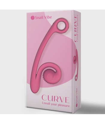 SNAIL VIBE - CURVE VIBRADOR ROSA