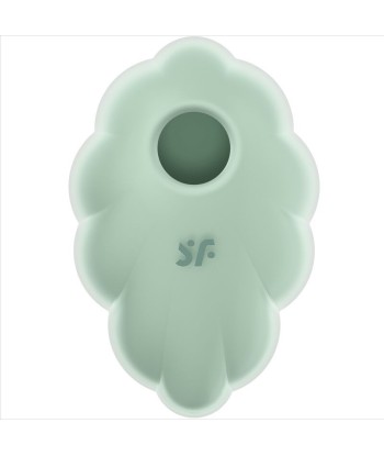 SATISFYER - CLOUD DANCER VERDE VIBRADOR AIR PULSE